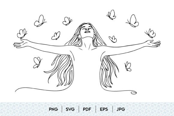 Butterfly Woman Line Art: A Designer’s Real-World Embroidery Review