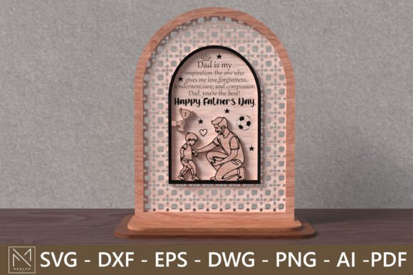 Dad You’re the Best SVG Laser Cutting for Father S Day