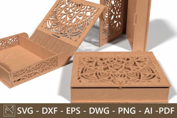 Mandala Pattern Laser Cut Box Laser Cutting